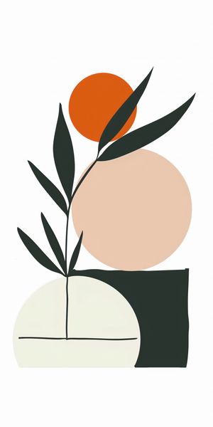 Plakat 50x100cm Kompozycja Natury zdjęcie 1