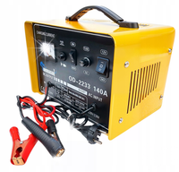PROSTOWNIK SAMOCHODOWY Z ROZRUCHEM DO ŁADOWANIA MOCNY 140A ROZRUCH 12/24V