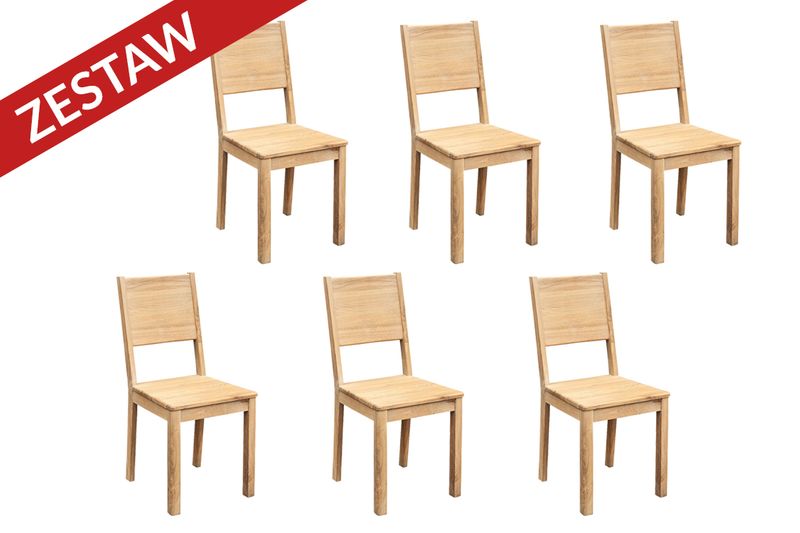 6x Krzesło Dębowe KDB - NOWOŚĆ - Meble Zych KDB zdjęcie 1