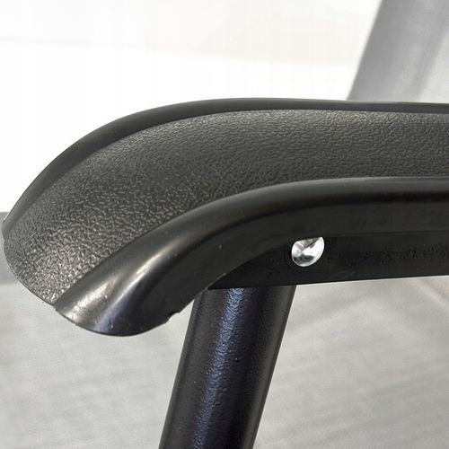 ROZKŁADANY LEŻAK ŁÓŻKO POLOWE TURYSTYCZNE SKŁADANE RIVIERA II JASNY SZARY na Arena.pl