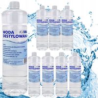 WODA DESTYLOWANA ULTRACZYSTA 1L do żelazka autoklawu akwarium nawilżacza