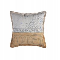 Poduszka dekoracyjna KAAT Amsterdam Kilim Żółta (45 x 45 cm)