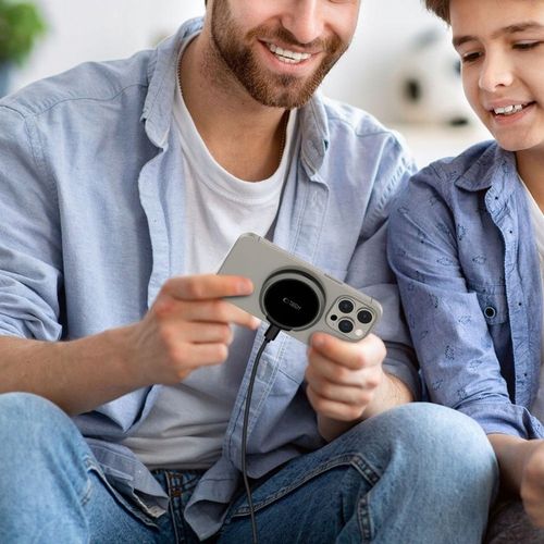 ŁADOWARKA INDUKCYJNA DO MAGSAFE USB-C Z PODSTAWKĄ NA IPHONE 12 13 14 15 16 na Arena.pl