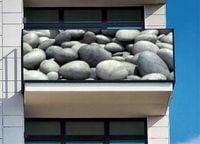 Osłona balkonowa NA WYMIAR dekoracja balkonu TANIO