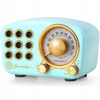 Feegar Retro Radio Fm Kuchenne Bluetooth Vintage