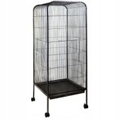 WOLIERA KLATKA NA KÓŁKACH DUŻA DLA PTAKÓW EGZOTYCZNYCH PAPUG KANARKÓW