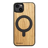 drewniane etui bewood do iphone 15 plus dąb z magsafe