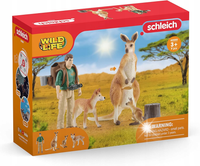 SCHLEICH WILD LIFE Przygody w Australijskiej Głuszy TOM KANGUR DINGO 42550