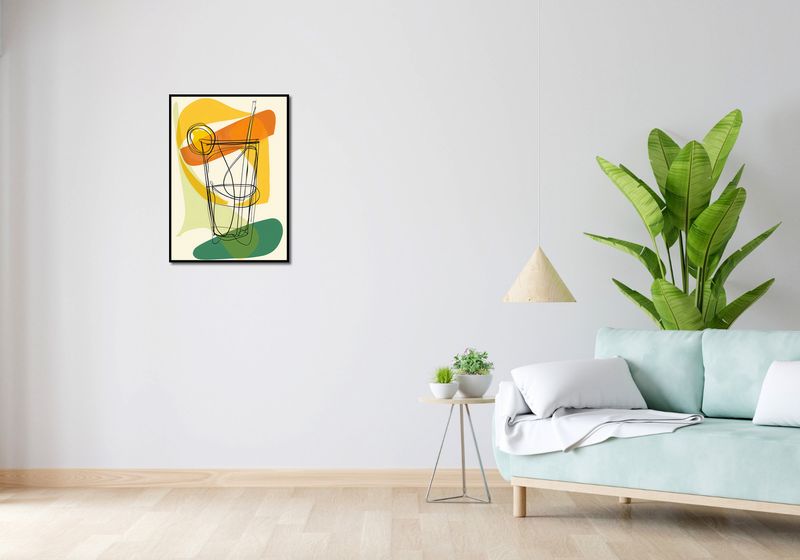 Plakat 50x70cm Koktajl Artystyczny zdjęcie 4