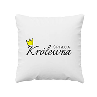 Śpiąca królewna - poduszka z nadrukiem