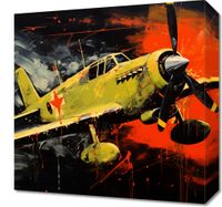 Obraz 40x40cm Barwny Przelot