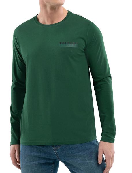 Longsleeve męski L-MONO - zielony L zdjęcie 1