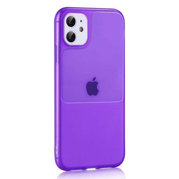 TEL PROTECT Window Case do Iphone 12 Mini Fioletowy zdjęcie 1
