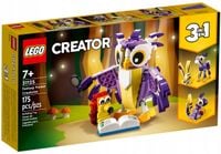 Klocki LEGO Creator 3 w 1 Fantastyczne leśne stworzenia 31125