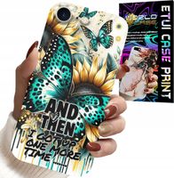 ETUI DO IPHONE 16e - AND THEN I GOT UP, KOBIECE WZORY + FOLIA