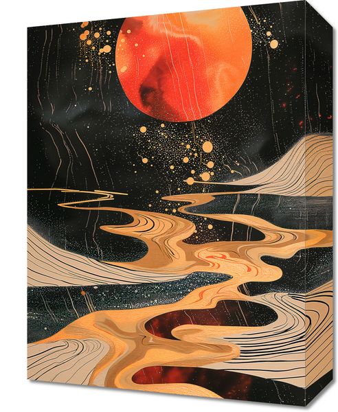 Obraz 30x40cm Planetarny Taniec zdjęcie 1