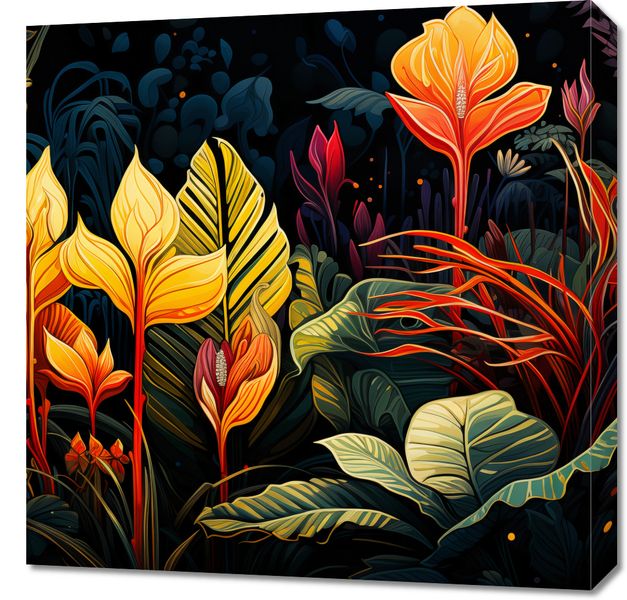 Obraz 60x60cm Tropikalna Symfonia zdjęcie 1