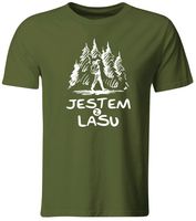 KOSZULKA JESTEM Z LASU, DLA LEŚNIKA, ROZ. S