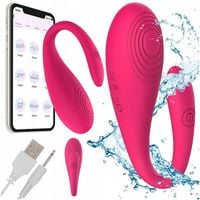 Masażer łechtaczki damski zdalnie sterowany telefonem seks zabawka dla par