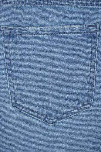 Pretty Little Thing Jeansy Mum z Wysokim Stanem - 38 / M na Arena.pl