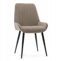 KRZESŁO TAPICEROWANE WELUROWE DO SALONU JADALNI NOWOCZESNE GLAMOUR