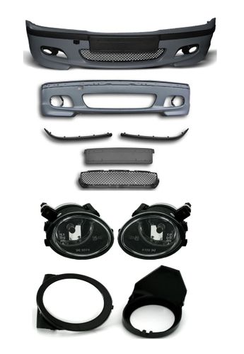 Zderzak przedni BMW E46 M-PAKIET + HALOGENY na Arena.pl