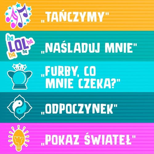 Hasbro FURBY 2.0. Interaktywna Maskotka Tęczowa PL F8900 na Arena.pl