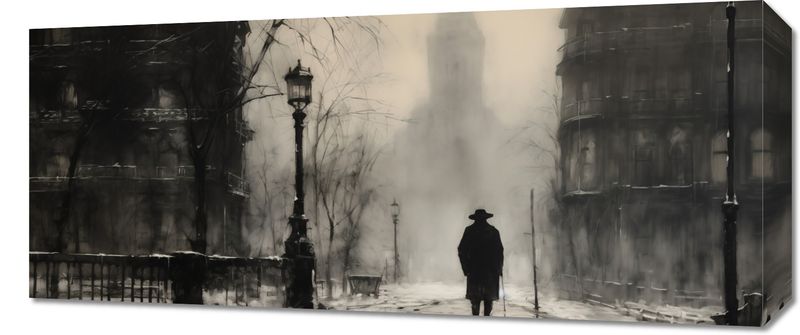 Obraz 70x30cm Mgła nad Londynem zdjęcie 1