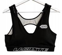 Biustonosz sportowy Lacoste Sport damski L czarny