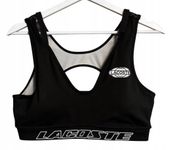 Biustonosz sportowy Lacoste Sport damski L czarny