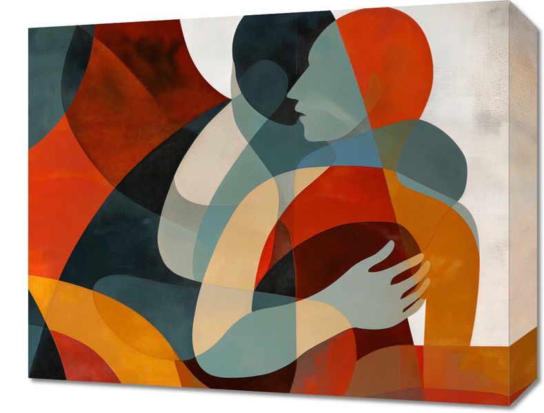 Obraz 50x40cm Objęcia zdjęcie 1