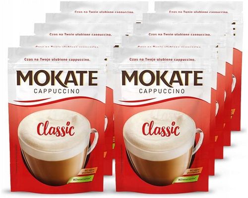 Napój Kawowy Klasyczna Kawa Cappuccino Instant Puszysta Pianka 110g Mokate na Arena.pl