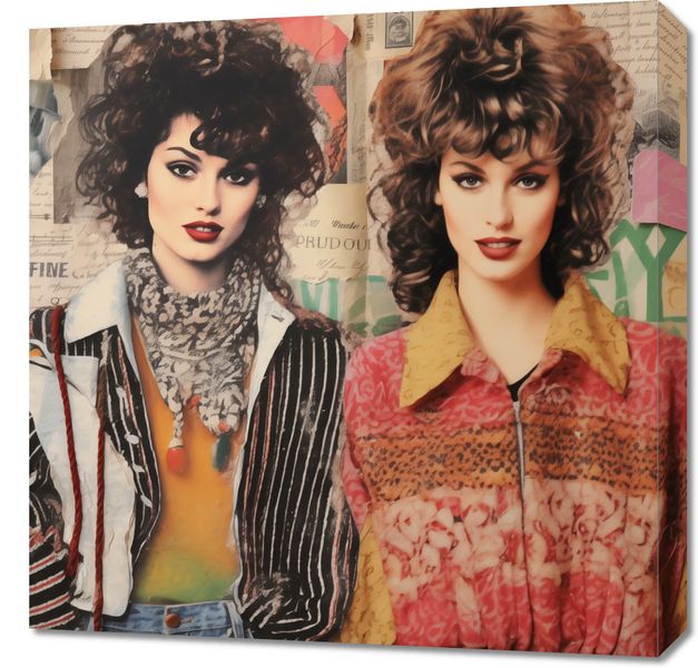 Obraz 60x60cm Ikony Stylu'80 zdjęcie 1