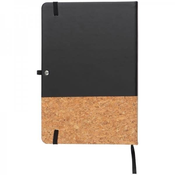 Notes A5 z elementami z korka NANTES zdjęcie 3