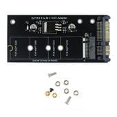 Adapter SATA 3.0 do M.2 SATA SSD NGFF 2230 2242 2260 2280 B B+M LED śrubki