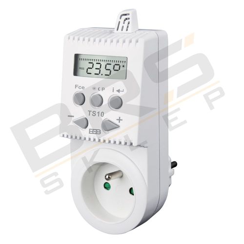 TERMOSTAT REGULATOR TEMPERATURY DO GNIAZDKA TS10 na Arena.pl