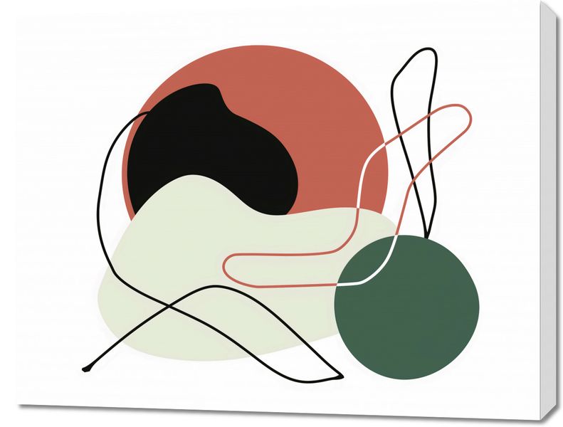 Obraz 90x70cm Płaszczyzny zdjęcie 1