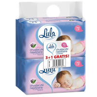 LULA Chusteczki nawilżane z Alantoiną 72szt