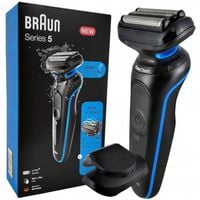 Golarka Męska BRAUN series 5 51-B1200s Niebieska Wet & Dry TRYMER