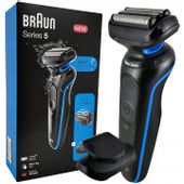 Golarka Męska BRAUN series 5 51-B1200s Niebieska Wet & Dry TRYMER
