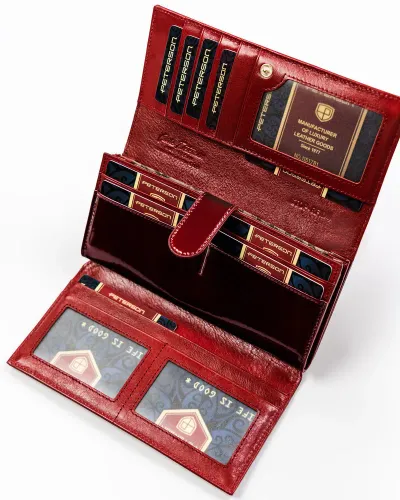 skórzany damski portfel peterson na Arena.pl