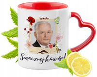 Kaczyński Czerwony Z Uszkiem W Kształcie Serca Na Prezent