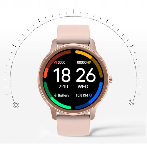 Smartwatch DT56 black silicone na Arena.pl