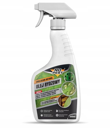 OLEJ RYDZOWY PREPARAT PŁYN NA MSZYCE ĆMĘ PRZĘDZIORKI NO PEST 500ML (3 SZT) na Arena.pl