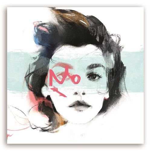 Deco Panel, Kobieca twarz 60x60 na Arena.pl