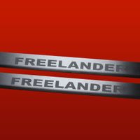 Listwa progowa LAND ROVER FREELANDER 1 Stal nierdzewna 304 mat 2szt