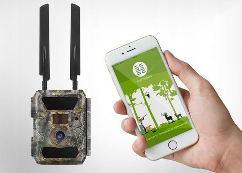 Kamera Leśna FOTOPUŁAPKA Myśliwska FHD GSM 4G LTE MMS wysyła FILMY na Arena.pl