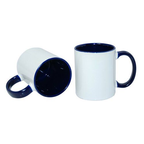 Kubek FUNNY Granatowy JS Coating 330 ml do Sublimacji na Arena.pl