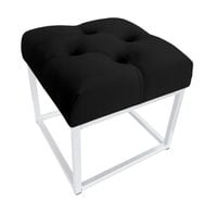 Pufa CHESTERFIELD LOFT ławka postawa biała MG19