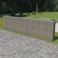 Emaga Perete gabion cu capace, 600 x 30 x 150 cm, oțel galvanizat